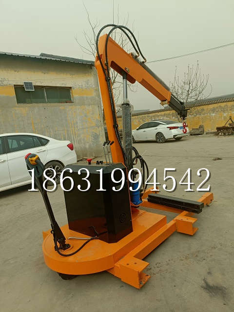 玉泉区自卸车厢随车吊 自制轮式四不像起重机 四驱平板吊 5吨 贵盛